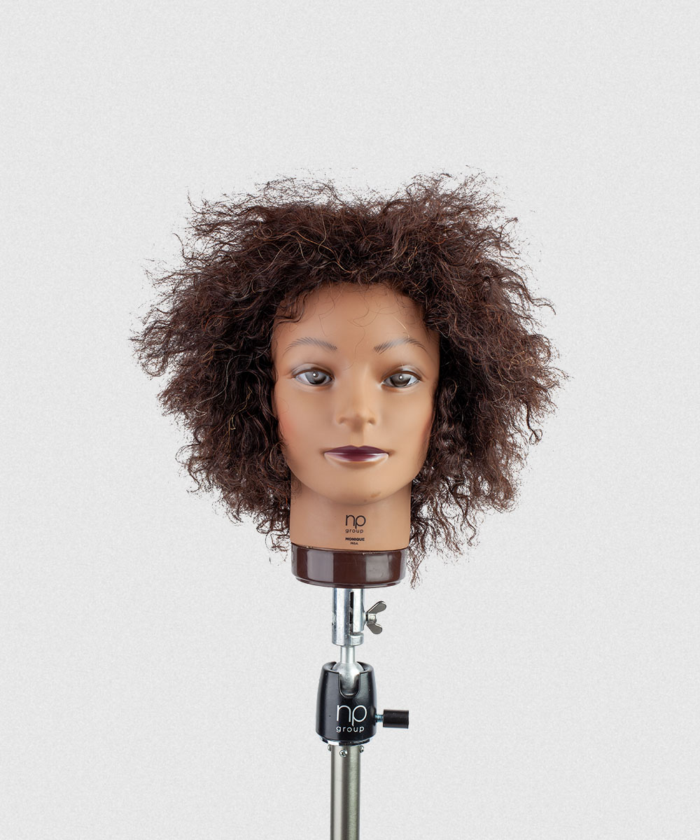 Mannequin Curly Kinky, Curly Hair Mannequin Head